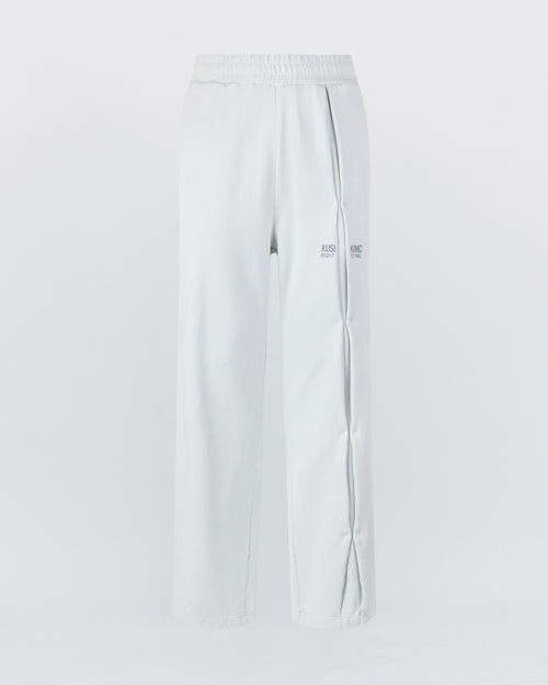 WIDE FIT TERRY PANT WITH PLEAT