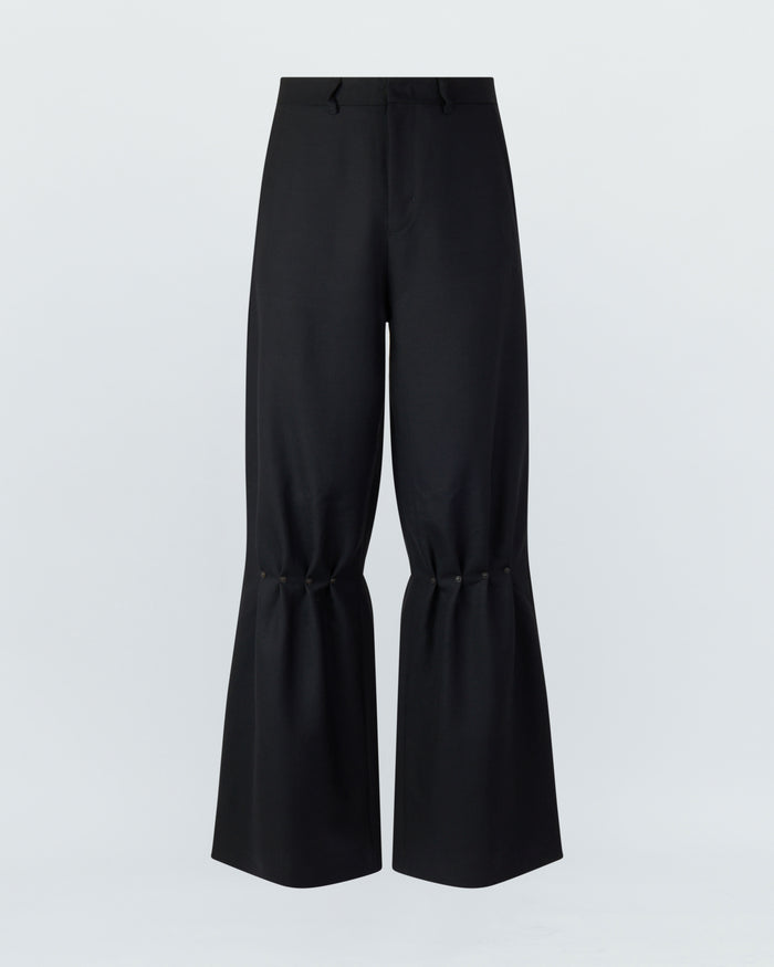 RIVET WOOL PANTS