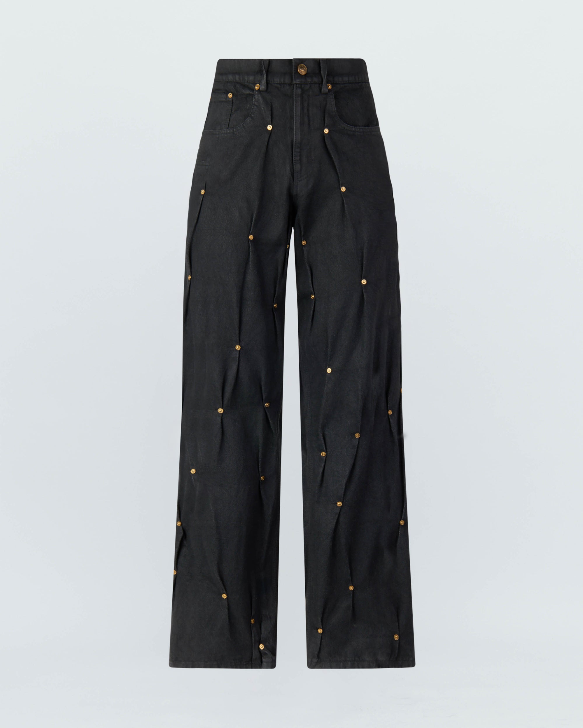 MULTI RIVET DENIM PANTS