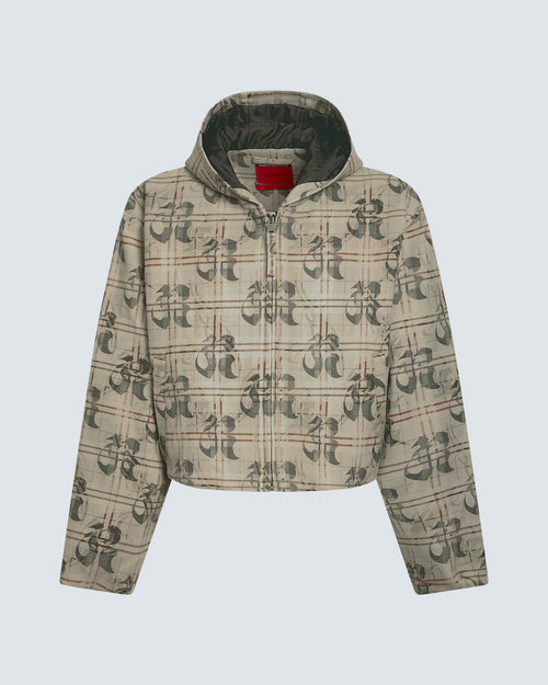 PATTERN ANORAK WINDBREAKER