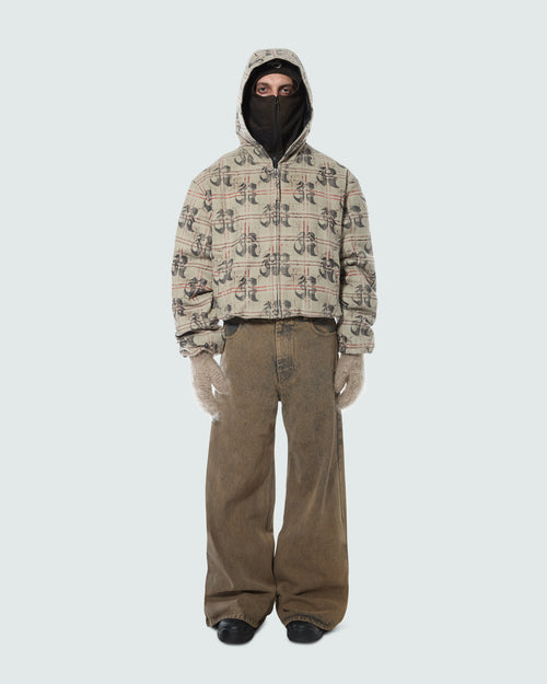 PATTERN ANORAK WINDBREAKER