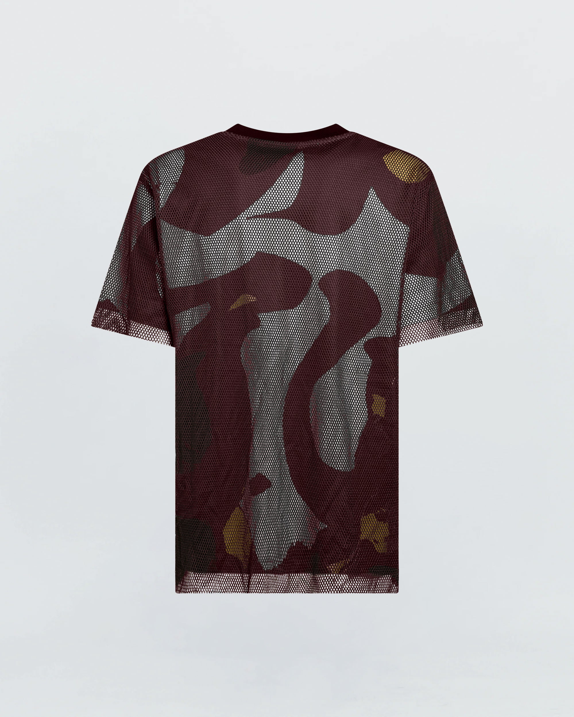 PRINTED MESH T-SHIRT