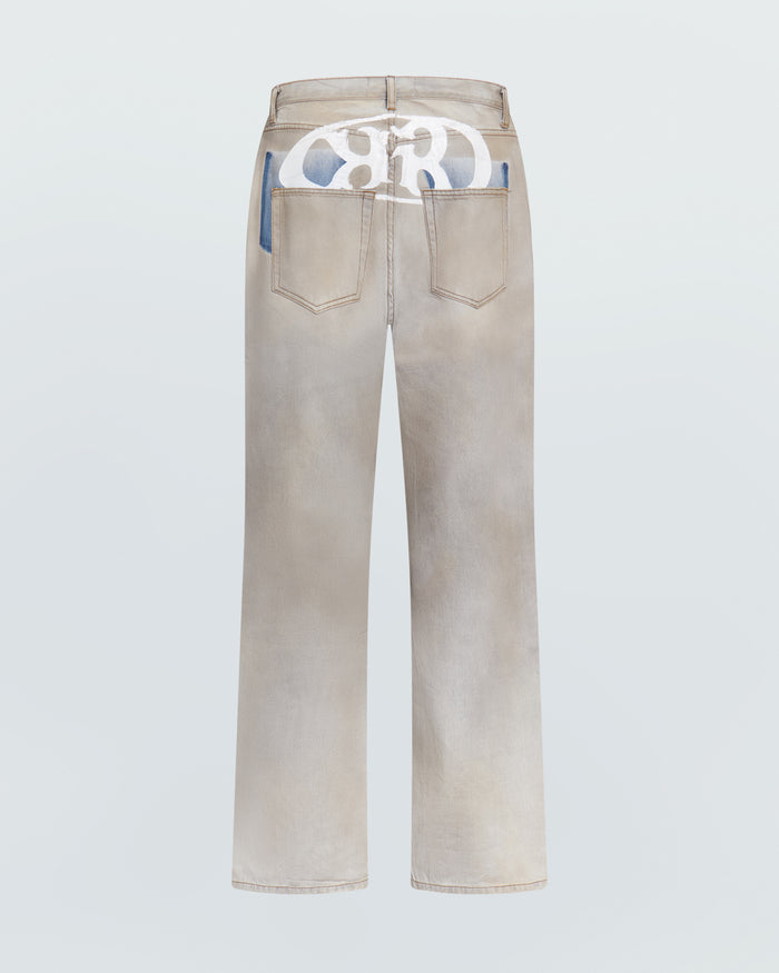 OVERSIZED DENIM PANTS