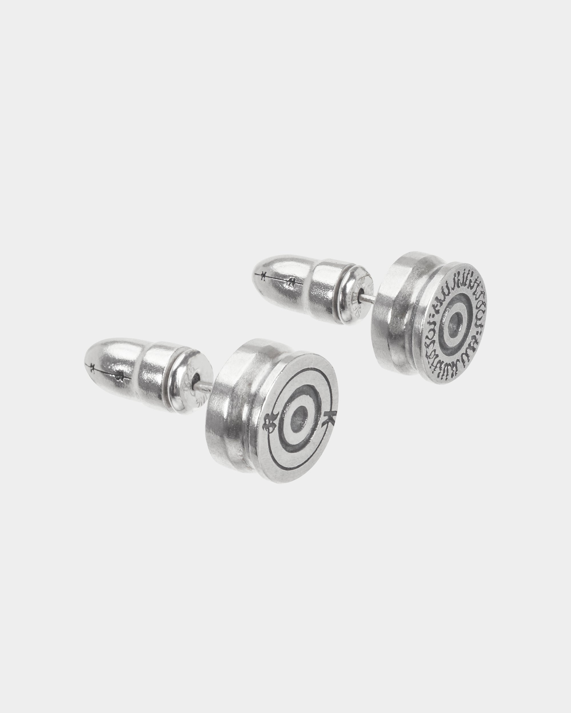 Bullet Button Earring Set