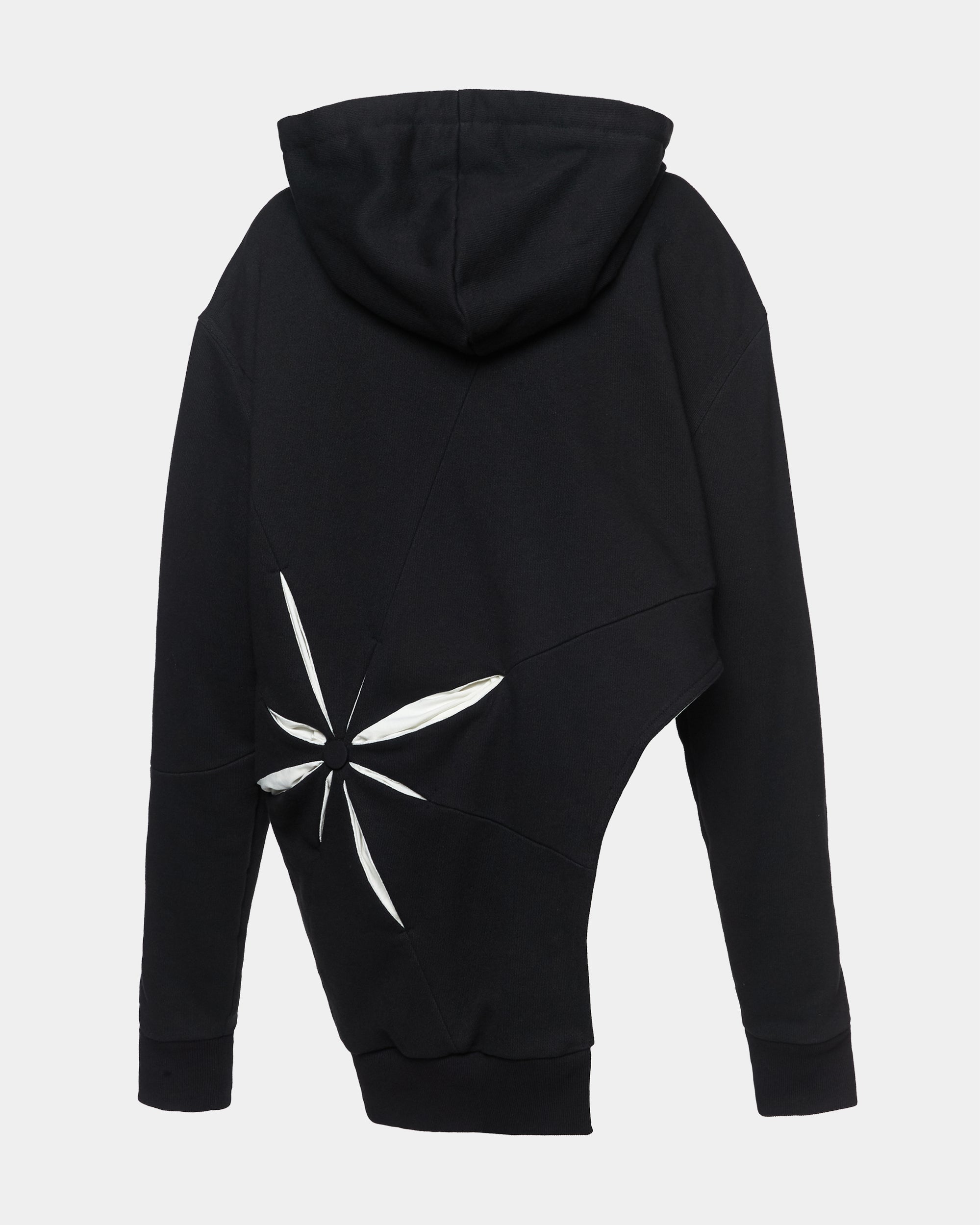 ORIGAMI CUT OUT HOODIE