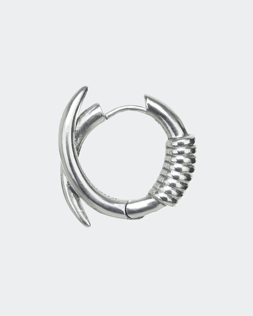 Banded Horn Earring Set