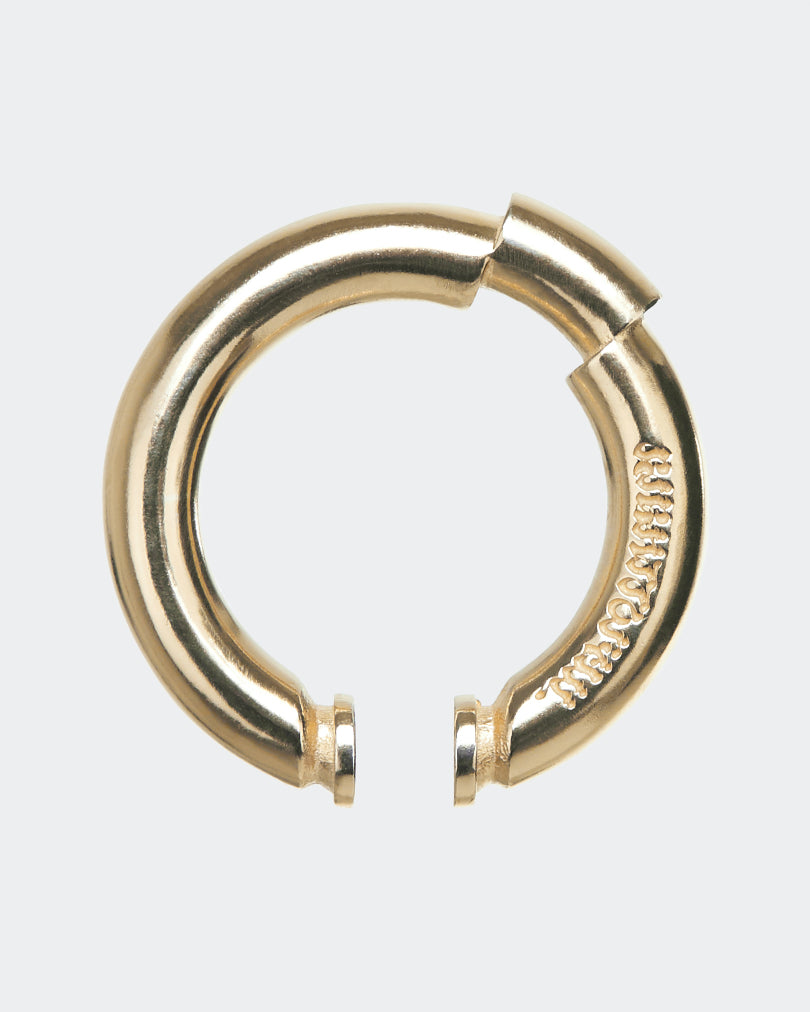 GOLD IMPERFECT CIRCLE EAR CUFF