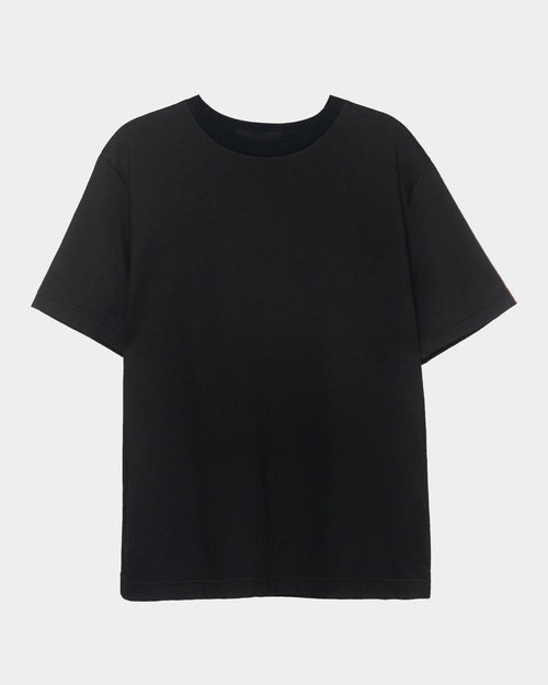 T-Shirt Black Patches on Back